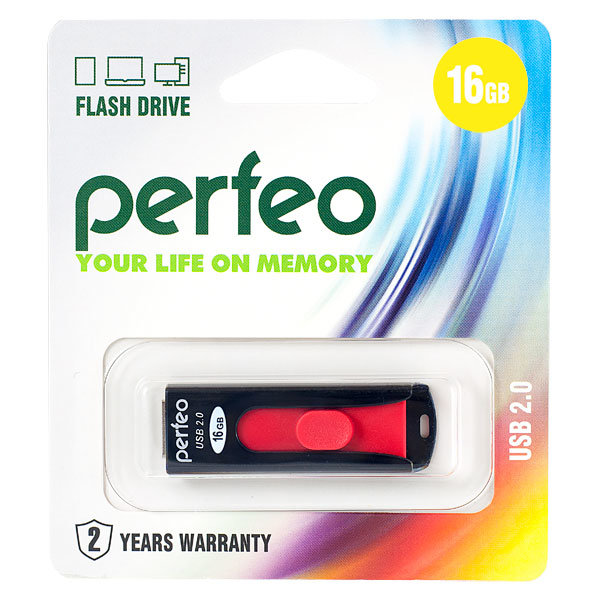 Perfeo USB 16GB S01 Black