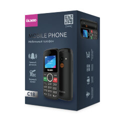 Мобильный телефон Olmio C18 black