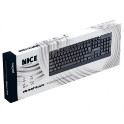 Клавиатура Perfeo NICE, USB, стандартная черная