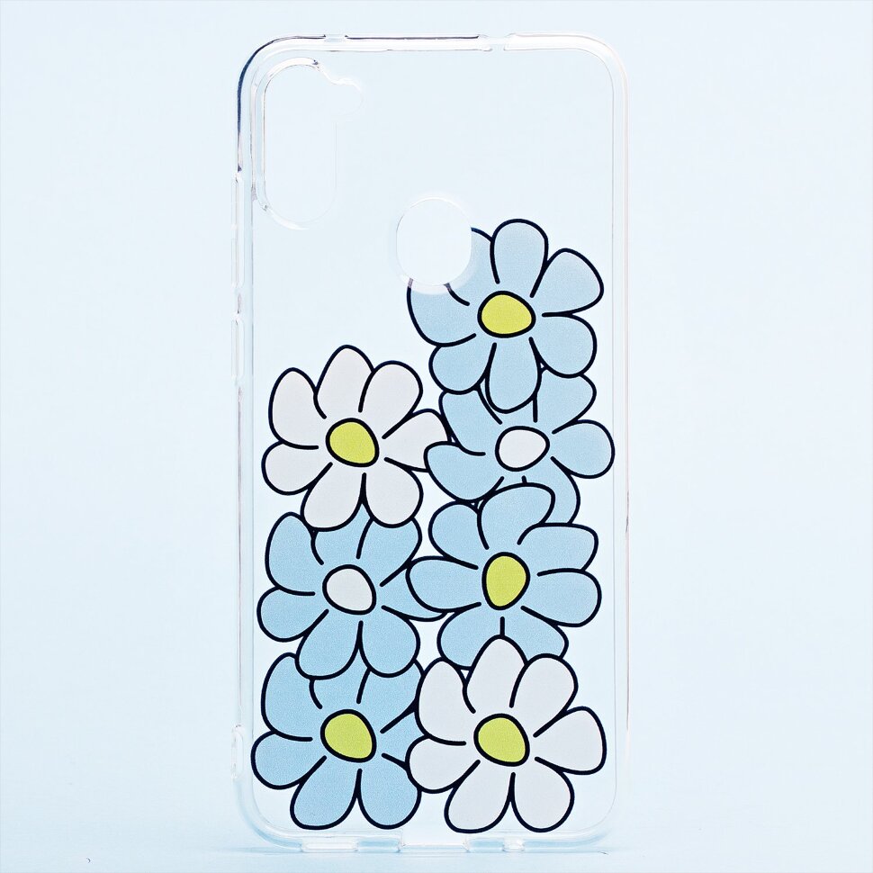 Накладка SC217 Samsung A115/M115 Galaxy A11/M11 (002) голубой