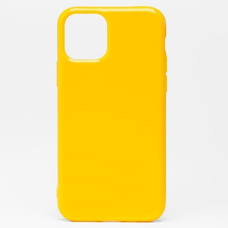 Накладка SC158 iPhone 11 Pro Глянец желтая