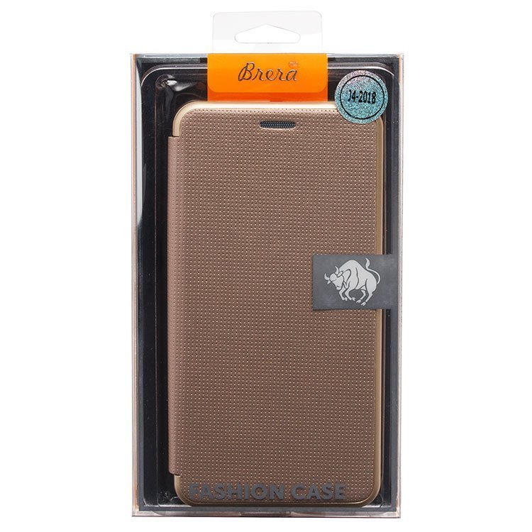 Чехол-книга Brera Like Me (Top-Fashion) для Samsung J400 Galaxy J4 2018 золото