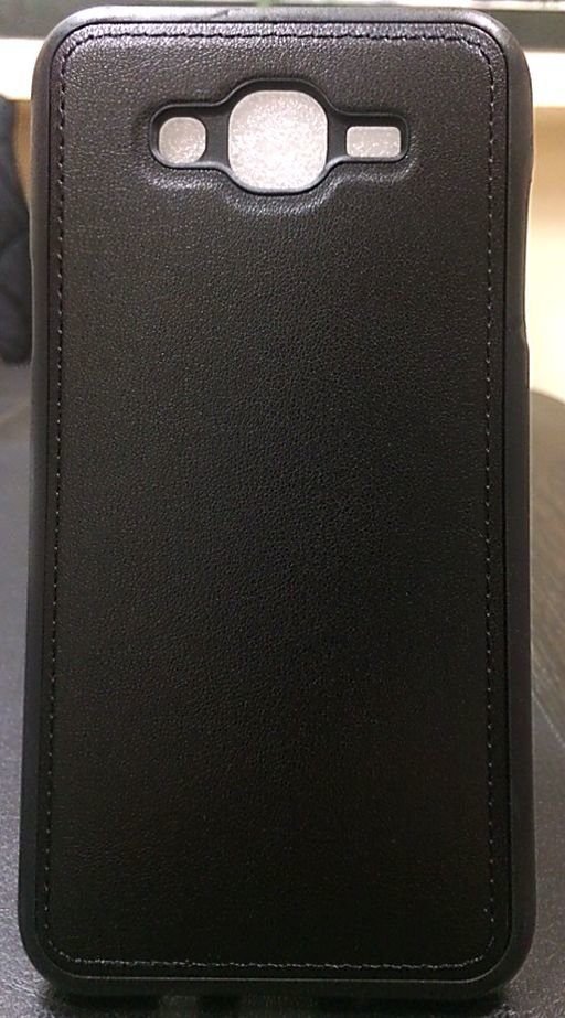 Накладка Кожа ЛЮКС Huawei Honor 6A черная