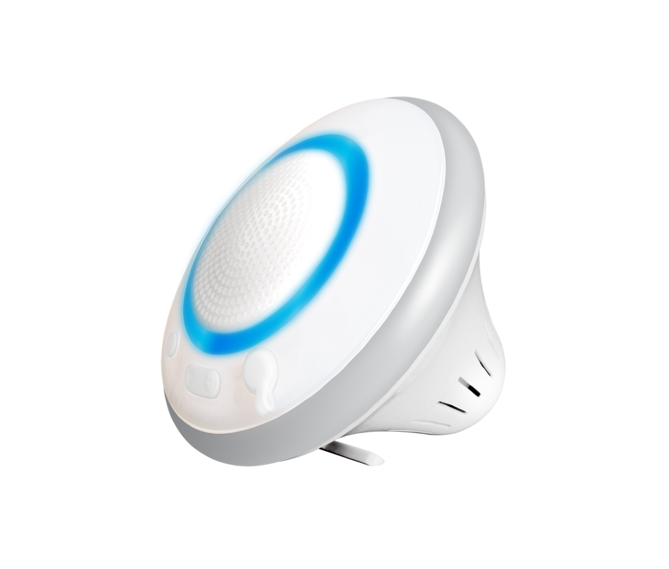 Колонка Bluetooth Perfeo FLOATING SPEAKER плавающая с подсветкой белая