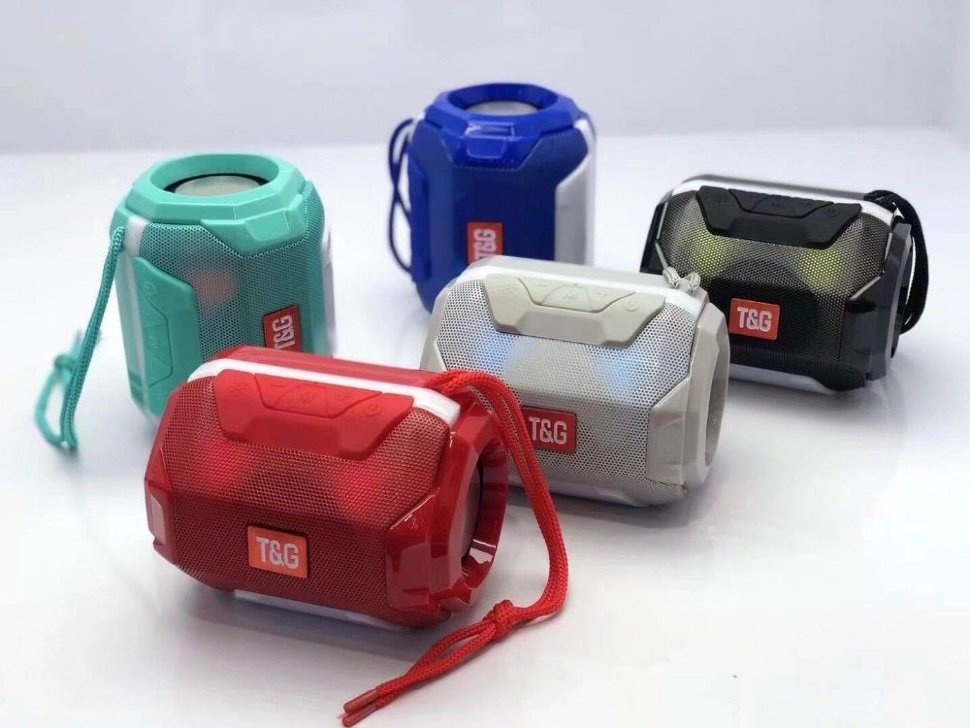 Колонка Bluetooth TG162 красная