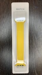 Монобраслет Solo Loop для Apple Watch 42/44 L, желтый