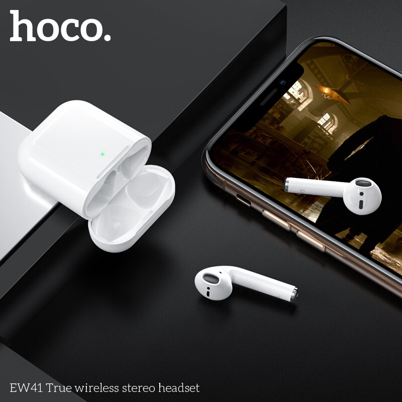 Наушники Bluetooth HOCO EW41 TWS, белые