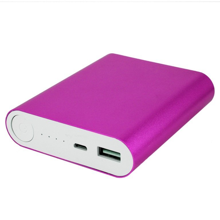 Внешнее ЗУ Power Bank Mi A6 10400mAh (4000mAh) розовое