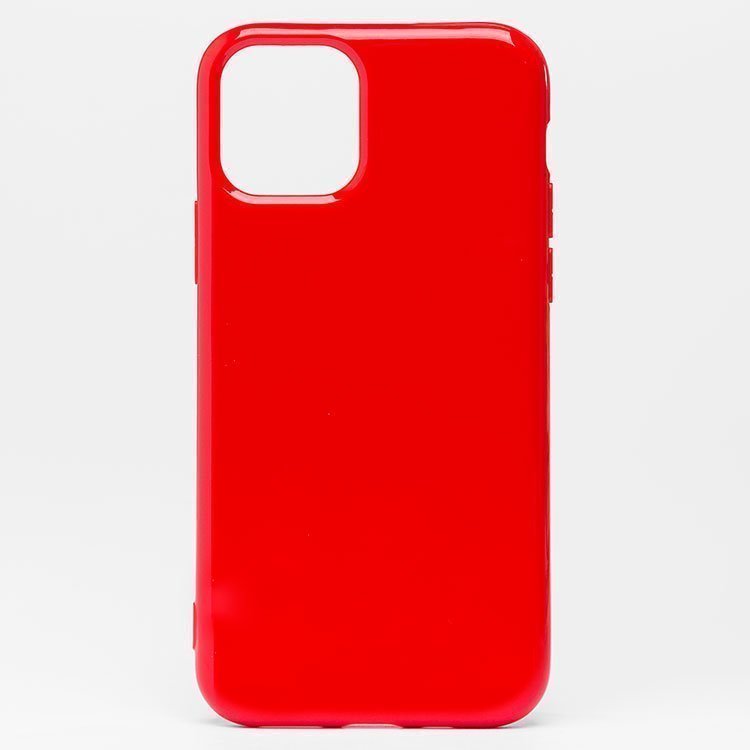 Накладка SC158 iPhone 11 Pro Глянец красная