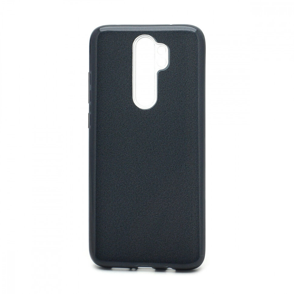 Накладка SC097 БЛЕСТКИ 3в1 Xiaomi Redmi Note 8 Pro (black)
