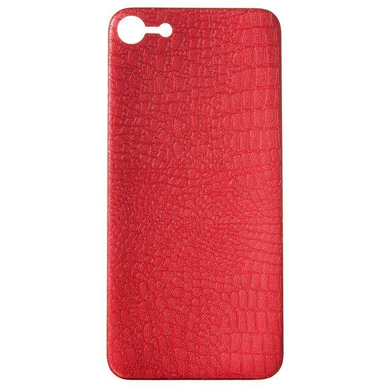 Стекло защитное 4D на дисплей iPhone 7 красное РЕПТИЛИЯ (Front+Back))