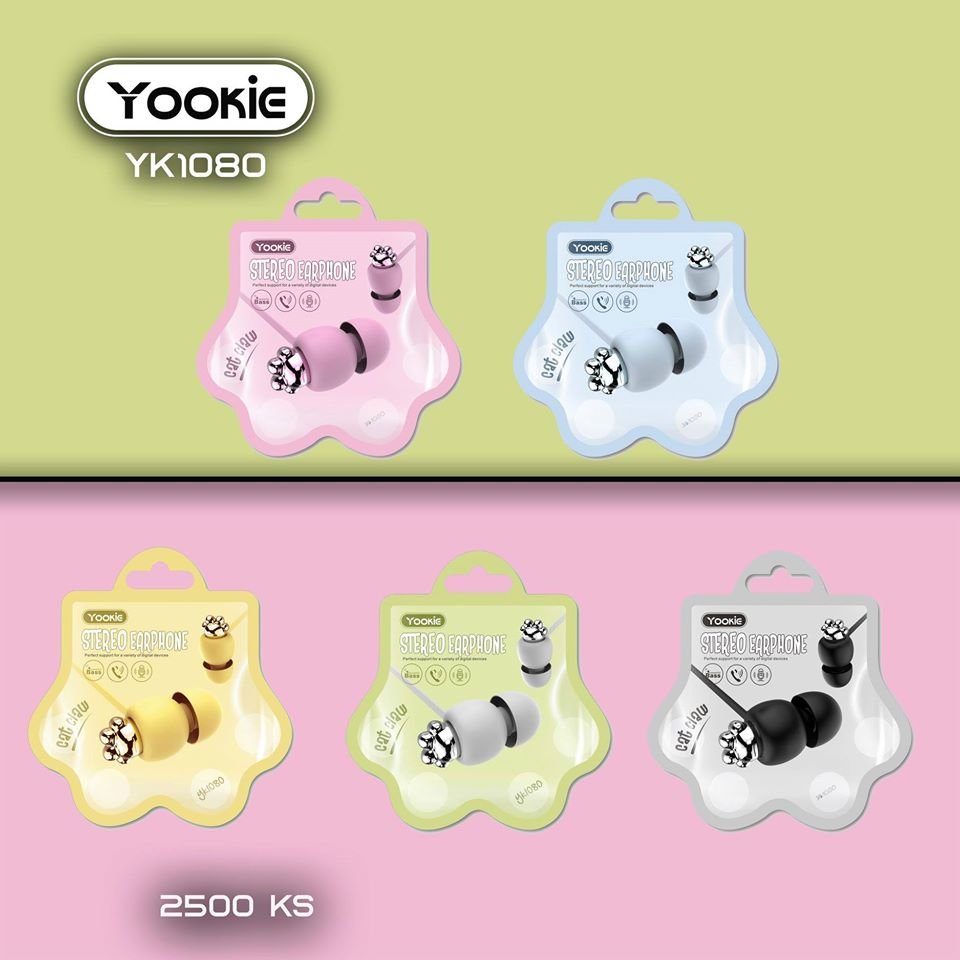 Гарнитура Yookie YK1080, черная