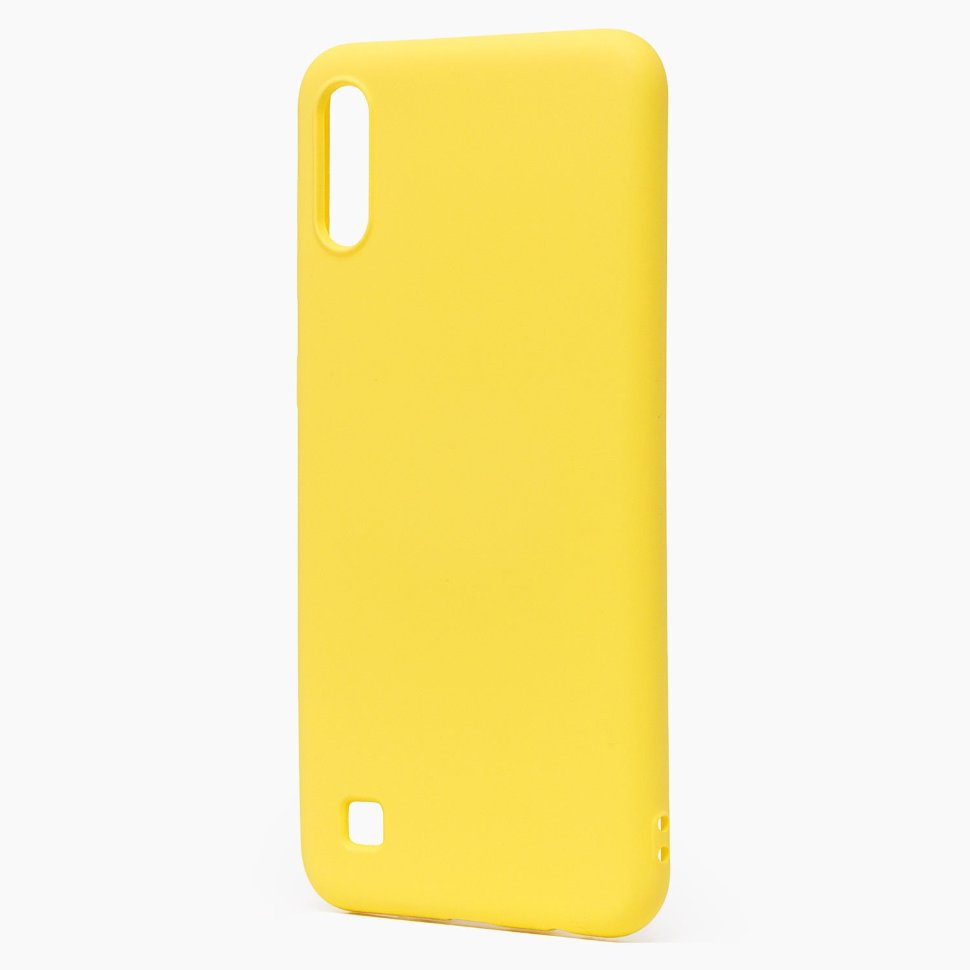 Накладка Activ Full Original Design для Samsung A105 Galaxy A10 (yellow)