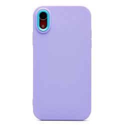 Накладка SC262 для Apple iPhone XR (light violet)