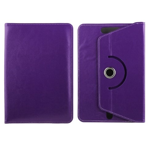 Чехол-книга универсальный поворотный 10" фиолетовый