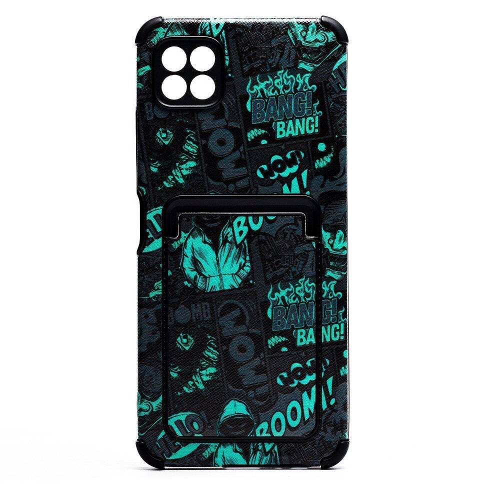 Накладка SC284 Samsung A226 Galaxy A22s с визитницей (001)