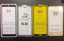 Стекло защитное 5D "Full Glue" на дисплей тех.упаковка Samsung M20 черное