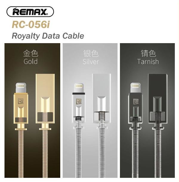 USB кабель на iPhone 5 REMAX Royalty RC-056i золото