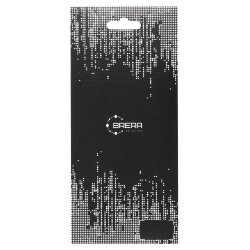 Стекло 2,5D "Full glue" с рамкой для Huawei Honor X8/X8a черное, Brera