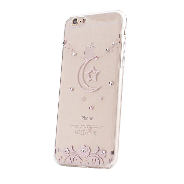 Накладка силиконовая со стразами IPhone 6 (009)
