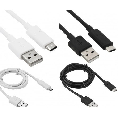 Кабель USB - Type-C без упаковки белый