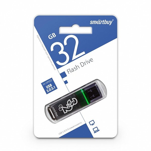 SmartBuy USB 32GB Glossy series Dark grey USB 3.0
