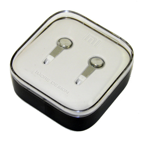 Гарнитура MP3 Xiaomi Mi MORE DESIGN с кнопкой ответа белая