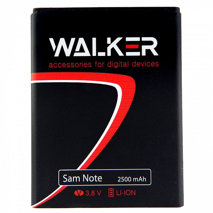 АКБ WALKER Samsung i9220/N7000 Note (EB615268VU) 2500 mAh