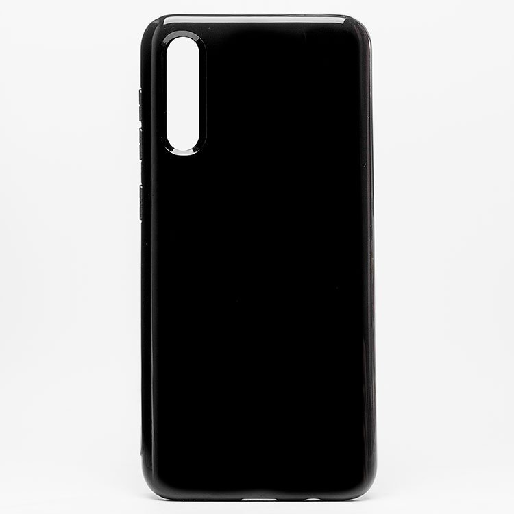 Накладка SC158 Samsung A505 Galaxy A50 Глянец черная