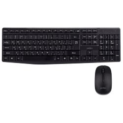 Беспроводной комплект Perfeo DUET клавиатура + мышь, черный