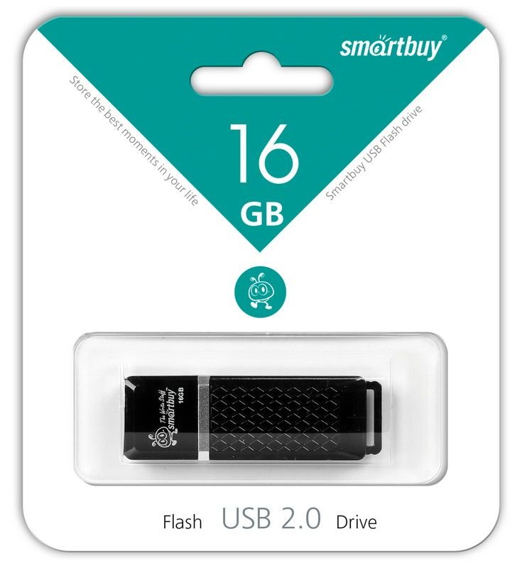SmartBuy USB 16GB Quartz black