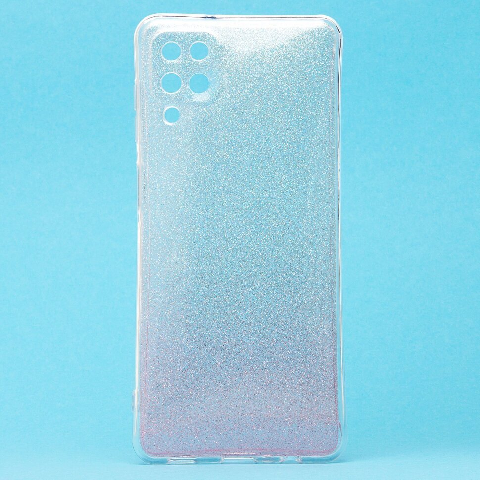 Накладка Glamour Samsung A125 Galaxy A12 (rose/silver)