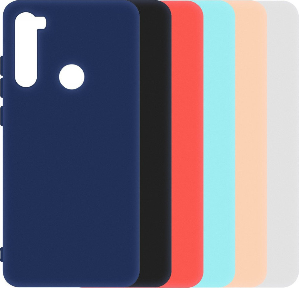 Накладка TPU МАТОВАЯ Xiaomi Redmi Note 8 черная