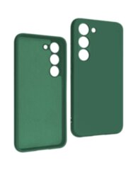 Накладка Silicon Cover NANO Samsung A27, темно-зеленая