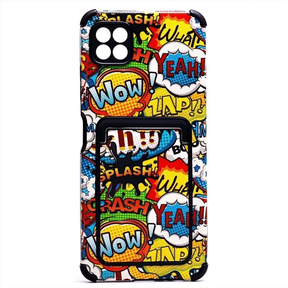 Накладка SC284 Samsung A226 Galaxy A22s с визитницей (004)