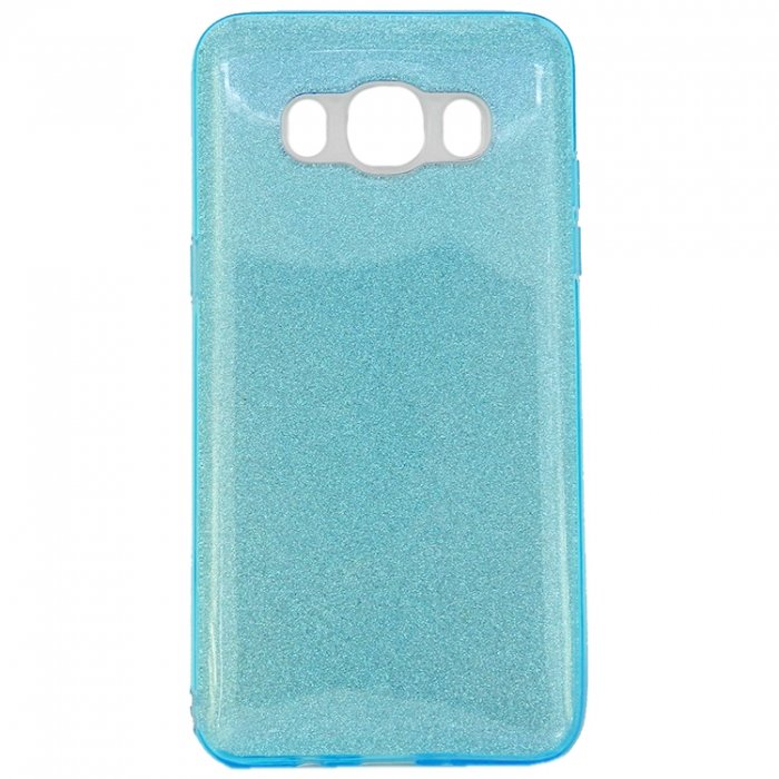 Накладка SC097 БЛЕСТКИ 3в1 Samsung J250 Galaxy J2 2018 (blue)