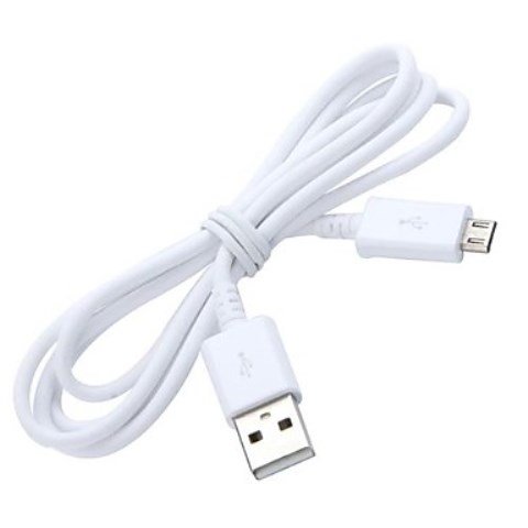 Кабель USB - MicroUSB без упаковки белый 1,5 метра