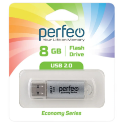 Perfeo USB 8GB E01 Silver
