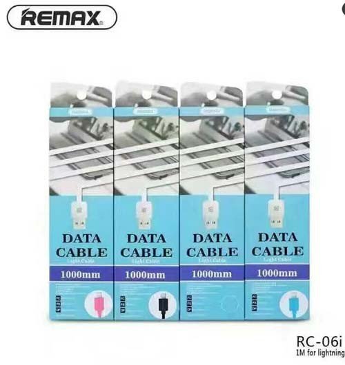 USB кабель на iPhone 5 REMAX Light Cable RC-006i 1M синий