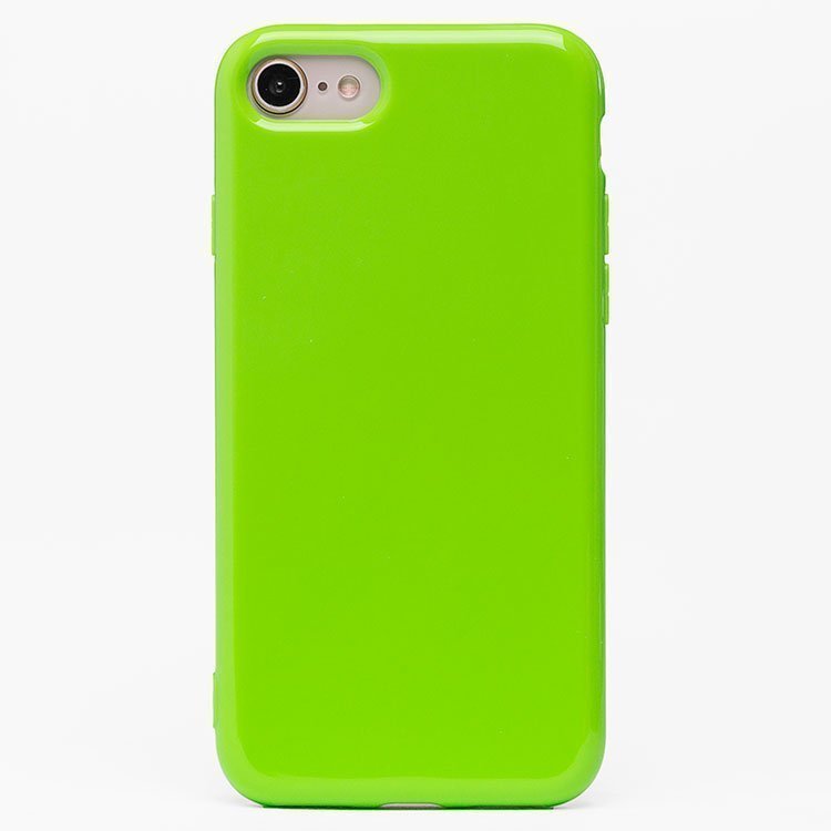 Накладка SC158 iPhone 7/8 Глянец зеленая