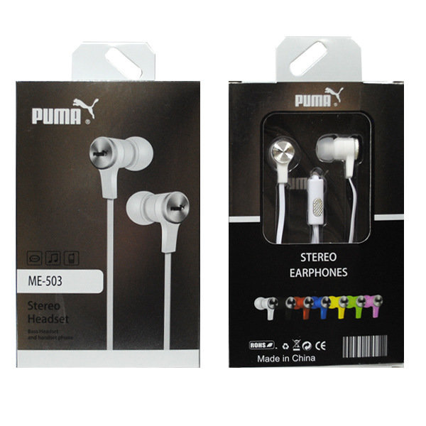 Гарнитура MP3 ReplicaPU ME-503 с кнопкой ответа белая