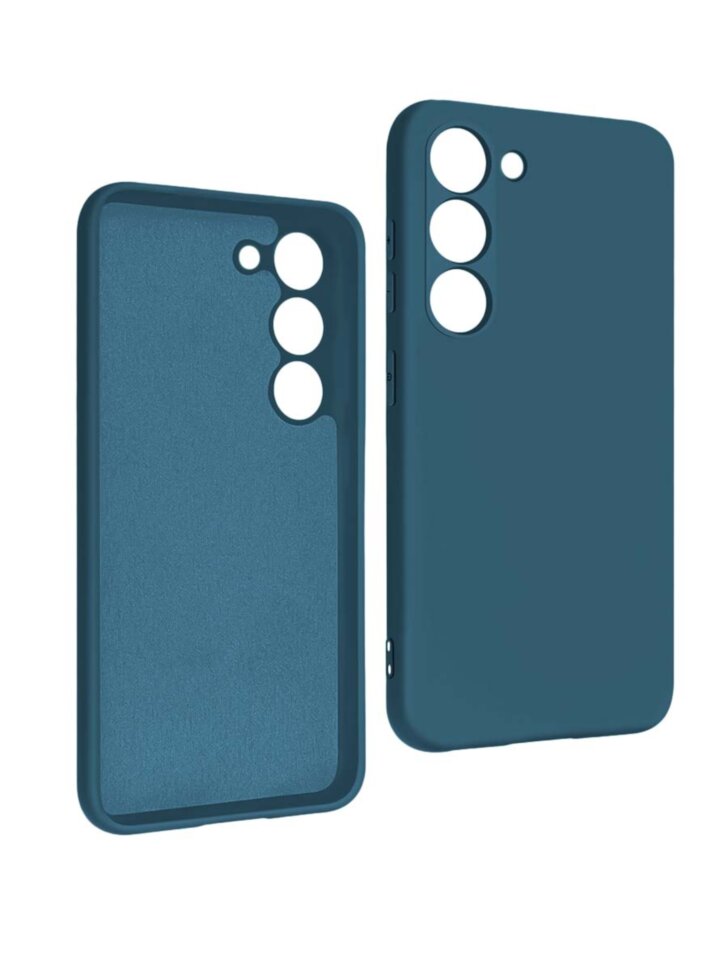 Накладка Silicon Cover NANO Samsung A27, темно-синяя