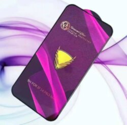 Стекло 5D "Full glue" для Huawei Honor X8D, OG олеофобное покр. (фиолетовое)