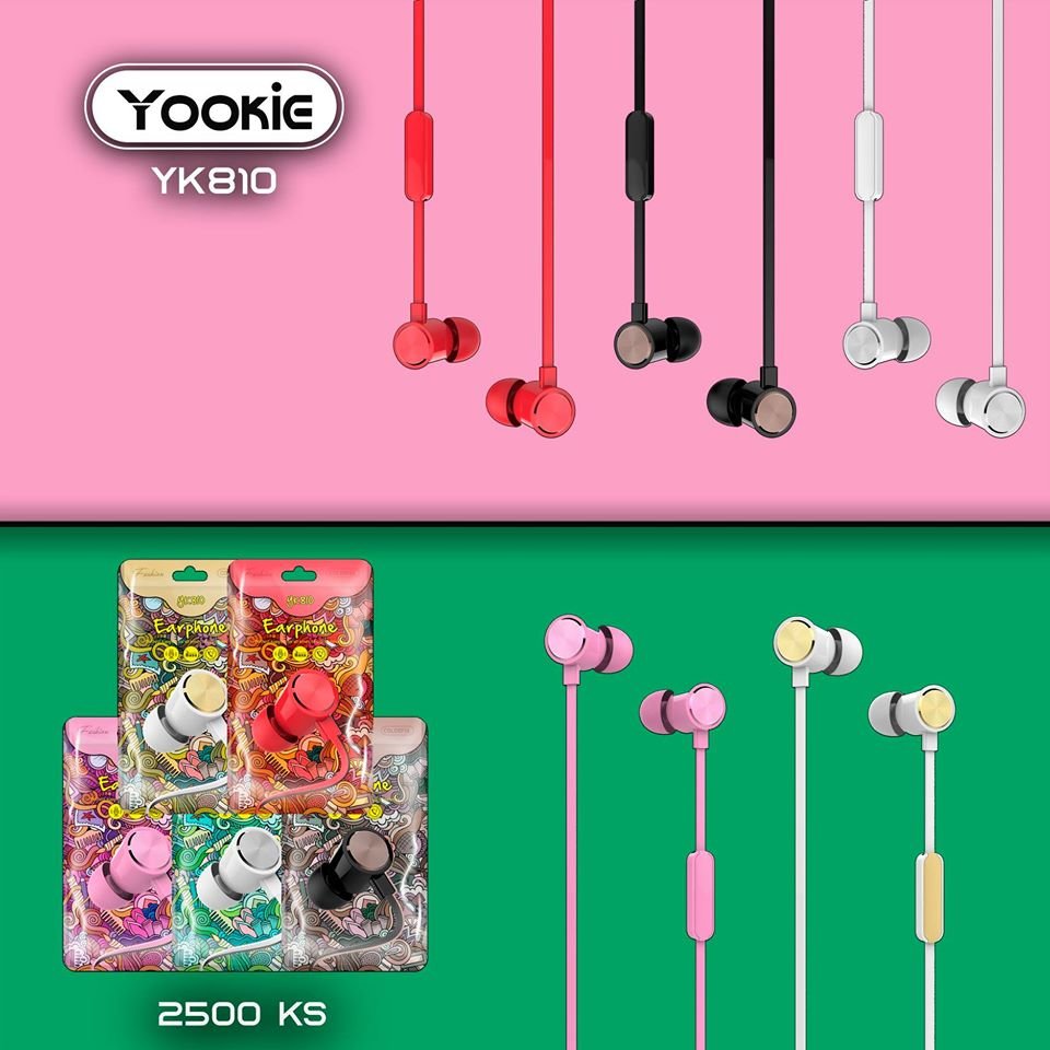 Гарнитура Yookie YK810, золото