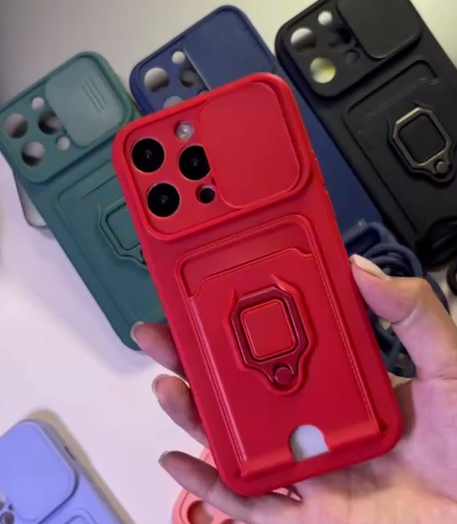 Накладка MULTI FUNCTION 4 в 1 Xiaomi Redmi 13C/Poco C65, красная