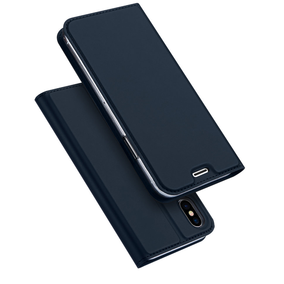 Чехол-книга Dux Ducis SKIN Pro Series для iPhone X blue