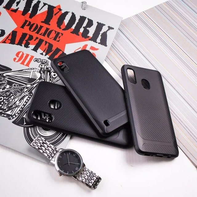 Накладка SC149 Samsung A505 Galaxy A50 черная