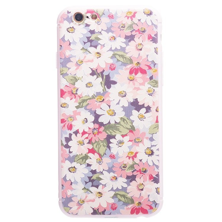 Накладка SC039 iPhone 6 цветы (012)