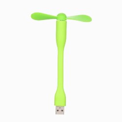 USB вентилятор 5V 1W зеленый