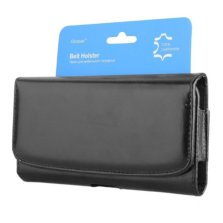 Сумочка на пояс Glossar B207-04 iPhone 4 черная